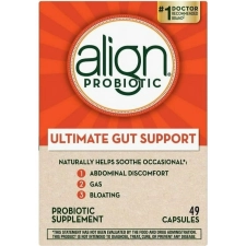 ALIGN PROBIOTIC ULTIMATE GUT SUPPORT CAPSULES MEN WOMEN DAILY DIGESTIVE HEALTH 49 CT