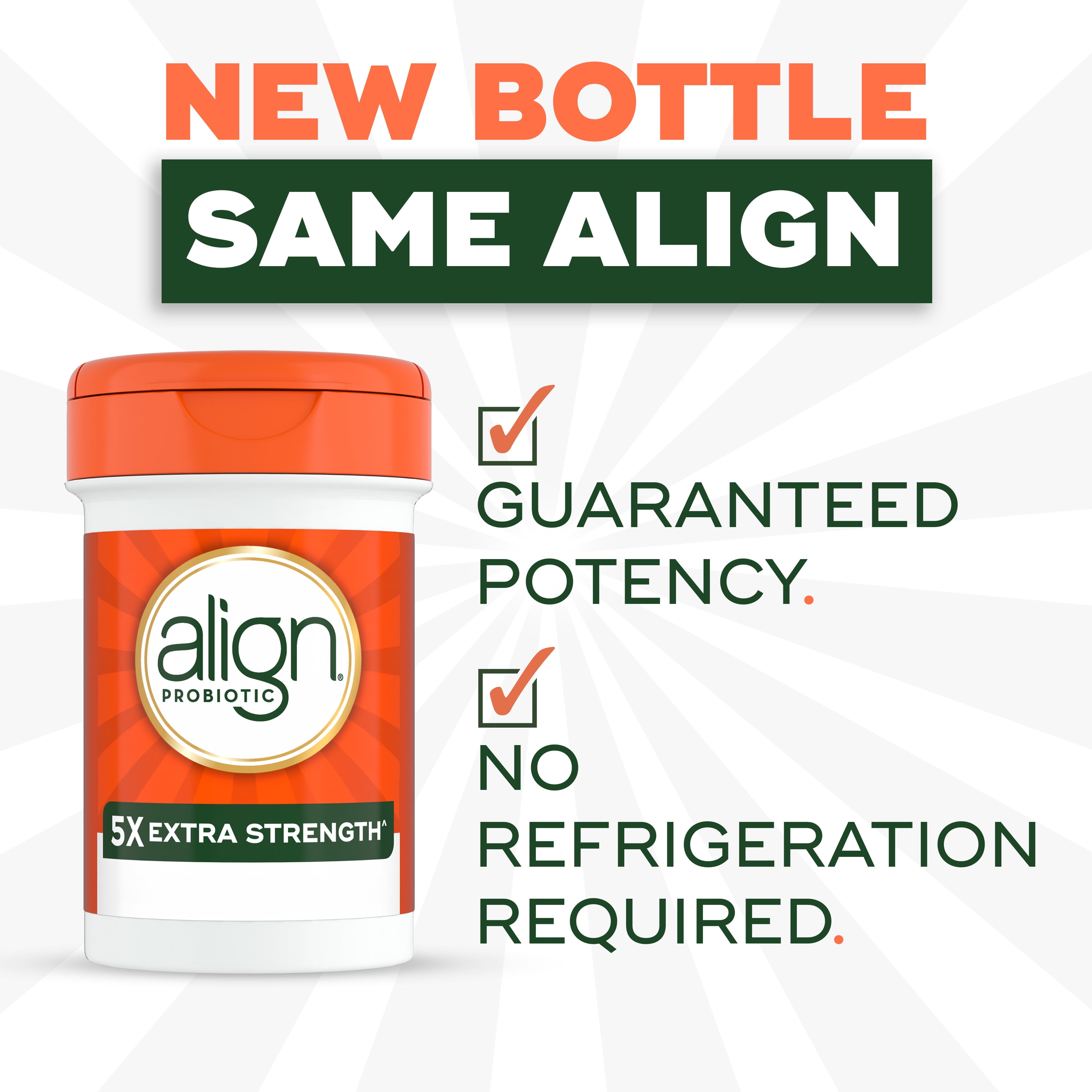 ALIGN EXTRA STRENGTH PROBIOTIC CAPSULES FOR DIGESTIVE HEALTH 21 COUNT