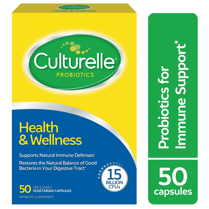 CULTURELLE HEALTH WELLNESS DAILY PROBIOTIC 50 COUNT SUPPLEMENT FOR YOUR WELL-BEING