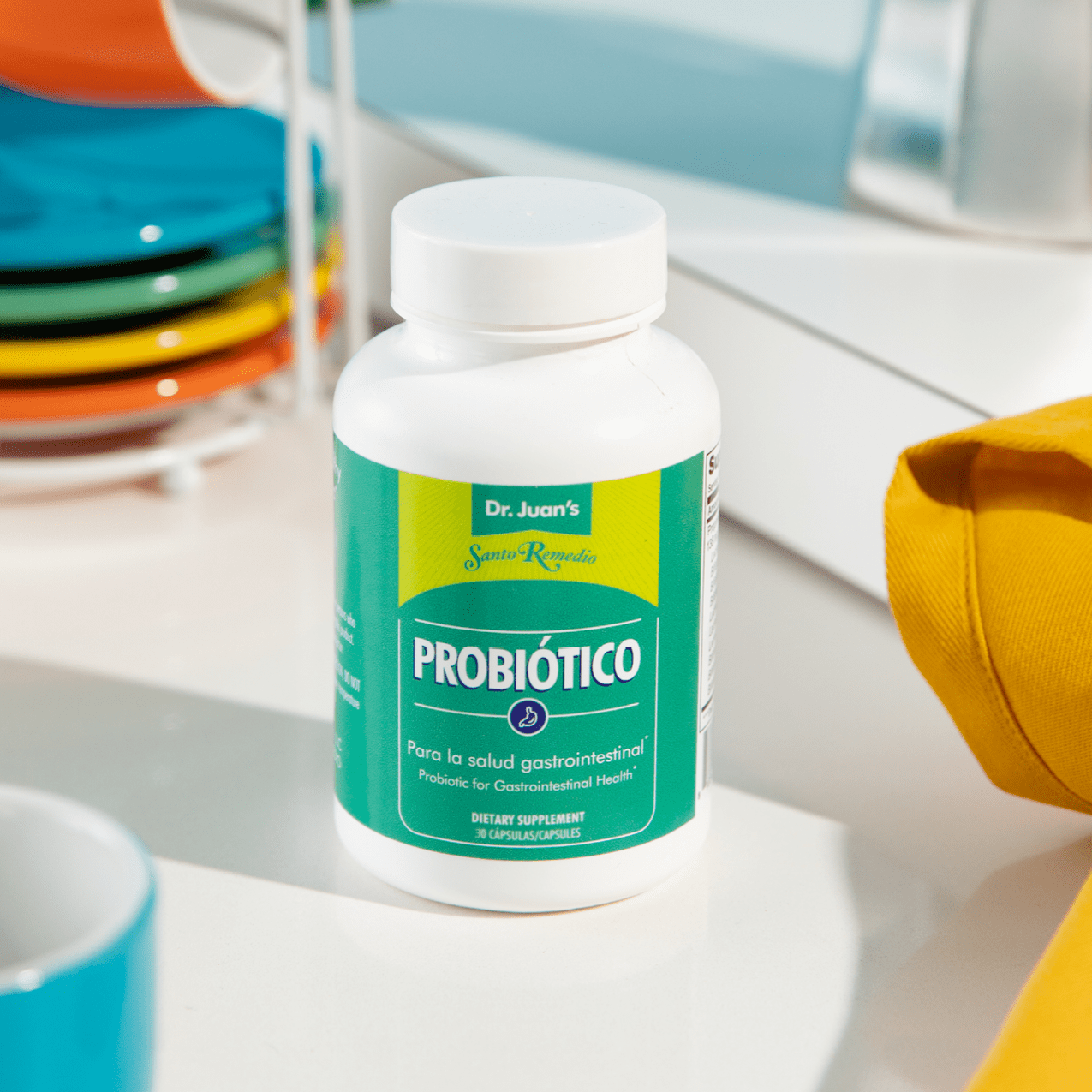SANTO REMEDIO PROBIOTIC DIGESTIVE HEALTH SUPPLEMENT UNISEX 138MG 30 COUNT