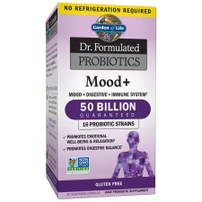GARDEN OF LIFE DR. FORMULATED PROBIOTICS MOOD PLUS SHELF STABLE 60 CAPSULES