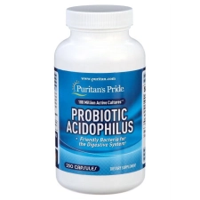 PURITANS PRIDE ACIDOPHILUS PROBIOTIC SUPPLEMENT 250 COUNT