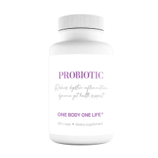ONE BODY ONE LIFE PROBIOTICS PAU D'ARCO GARLIC GOLDENSEAL LICORICE DIGESTIVE HEALTH MEN WOMEN