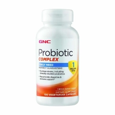 GNC PROBIOTIC COMPLEX DAILY SUPPORT 1 BILLION CFUS 100 CAPSULES