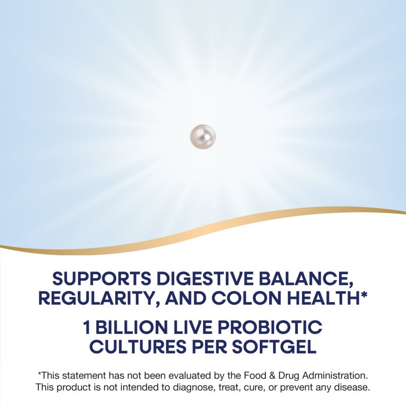NATURE'S WAY PROBIOTIC PEARLS SOFTGELS 1B LIVE CULTURES UNISEX 30CT