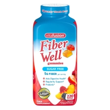 VITAFUSION FIBER WELL SUGAR FREE GUMMIES 220 COUNT