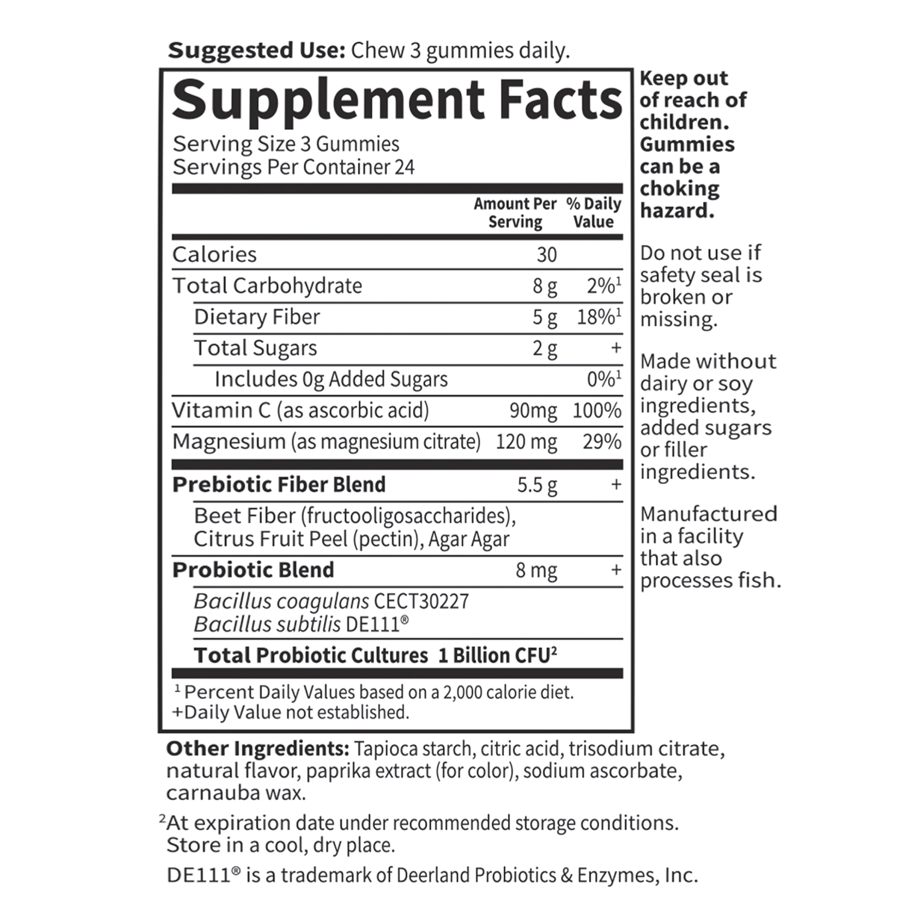 GARDEN OF LIFE DR. FORMULATED FIBER PLUS GUMMIES WITH MAGNESIUM PROBIOTICS 72 CT FOR DIGESTIVE GUT HEART HEALTH CONSTIPATION RELIEF STRESS SUPPORT, AMERIKASEPETIM