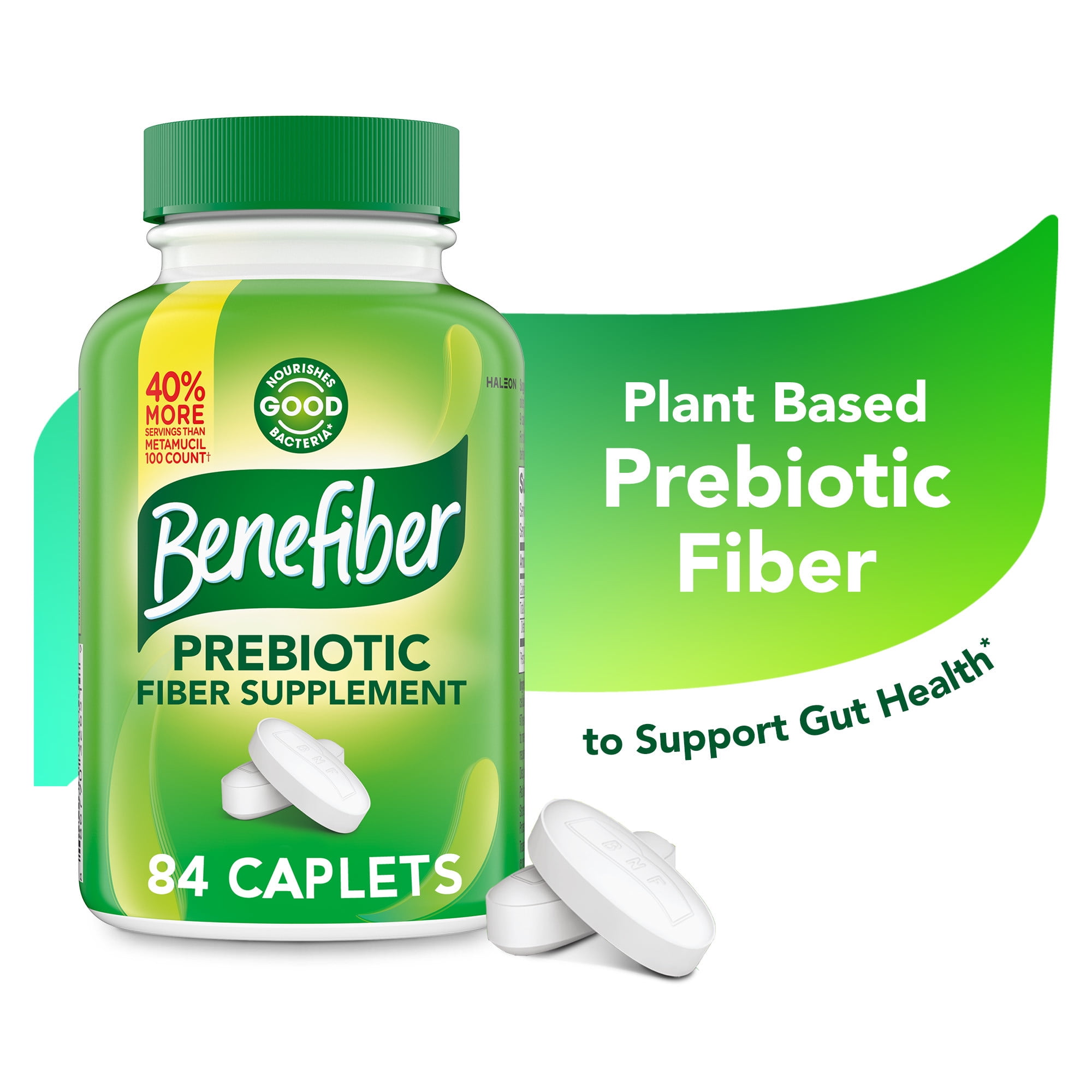 BENEFIBER 84 COUNT PREBIOTIC FIBER SUPPLEMENT CAPLETS FOR DIGESTIVE HEALTH