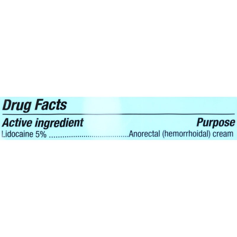 CURIST LIDOCAINE 5% PAIN RELIEF NUMBING CREAM 12 OZ 2 PACK