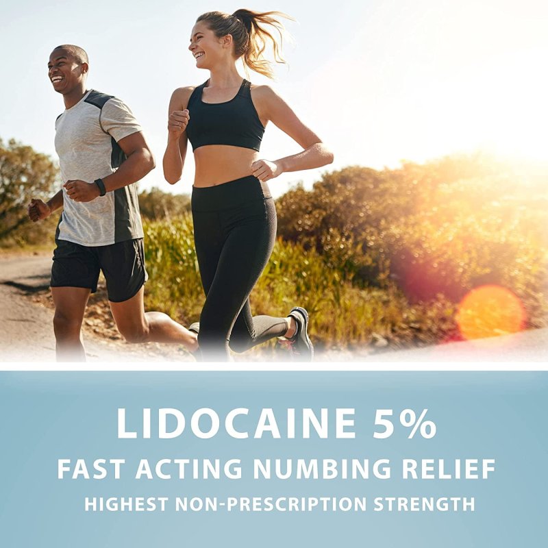 CURIST LIDOCAINE 5% CREAM 6 OZ TUBE - TOPICAL NUMBING RELIEF 5% 6 OZ TUBE