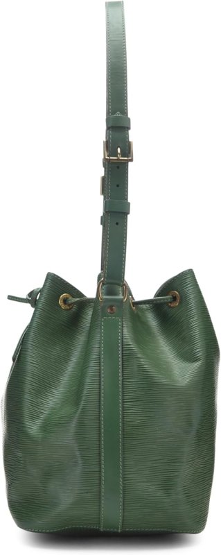 LOUIS VUITTON PRE-LOVED BORNEO GREEN EPI NOé PETITE, GREEN