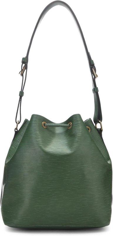 LOUIS VUITTON PRE-LOVED BORNEO GREEN EPI NOé PETITE, GREEN