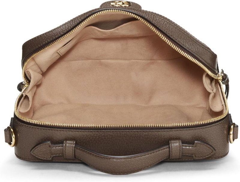 GUCCI PRE-LOVED ORIGINAL GG SUPREME CANVAS WEB OPHIDIA SHOULDER BAG MEDIUM, BROWN