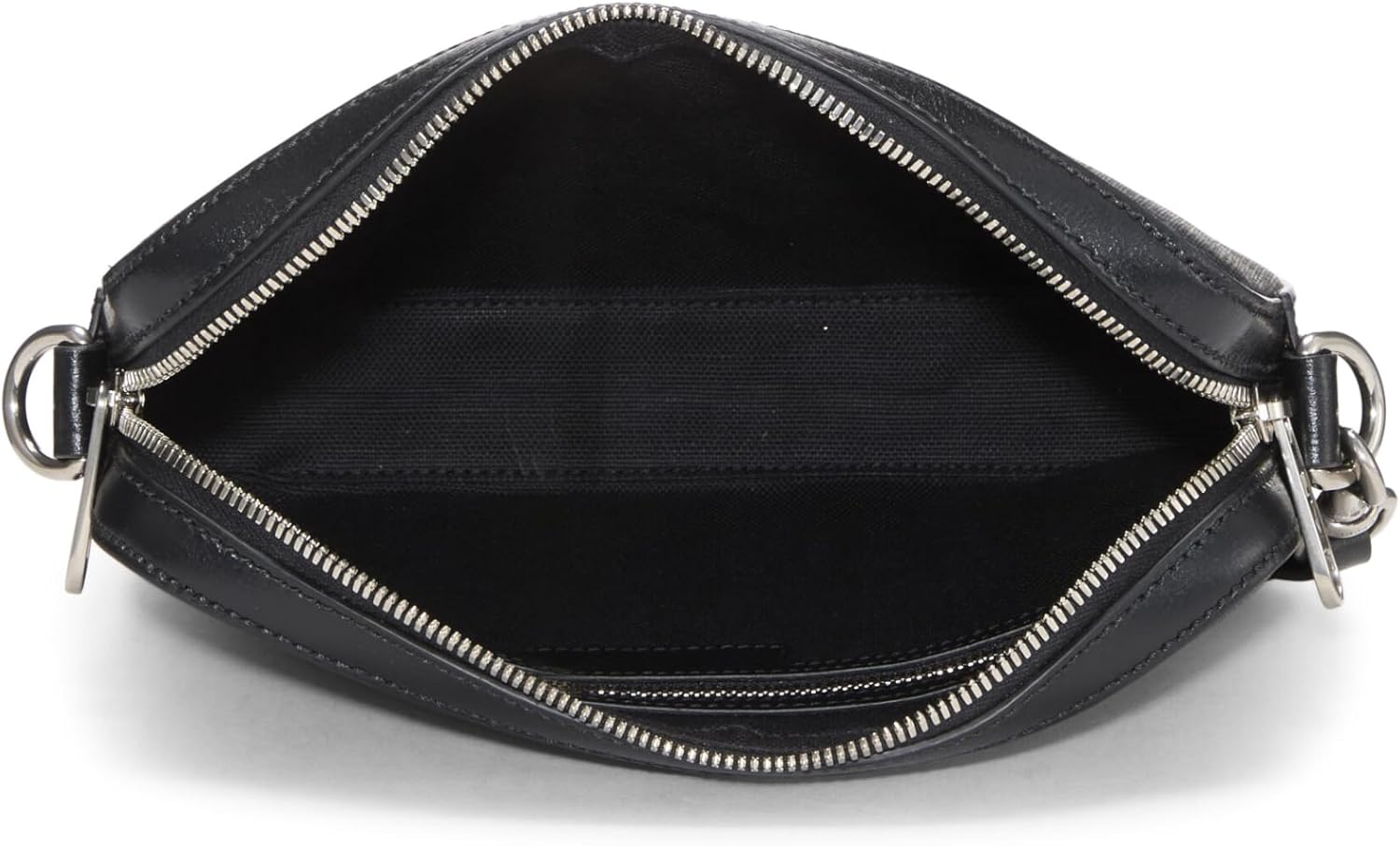 GUCCI PRE-LOVED BLACK GG SUPREME CANVAS INTERLOCKING GG CROSSBODY SMALL, BLACK