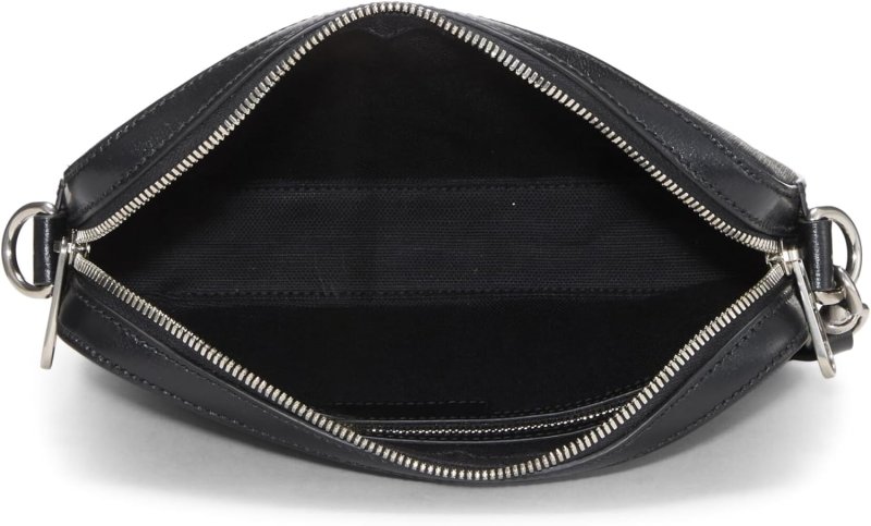 GUCCI PRE-LOVED BLACK GG SUPREME CANVAS INTERLOCKING GG CROSSBODY SMALL, BLACK