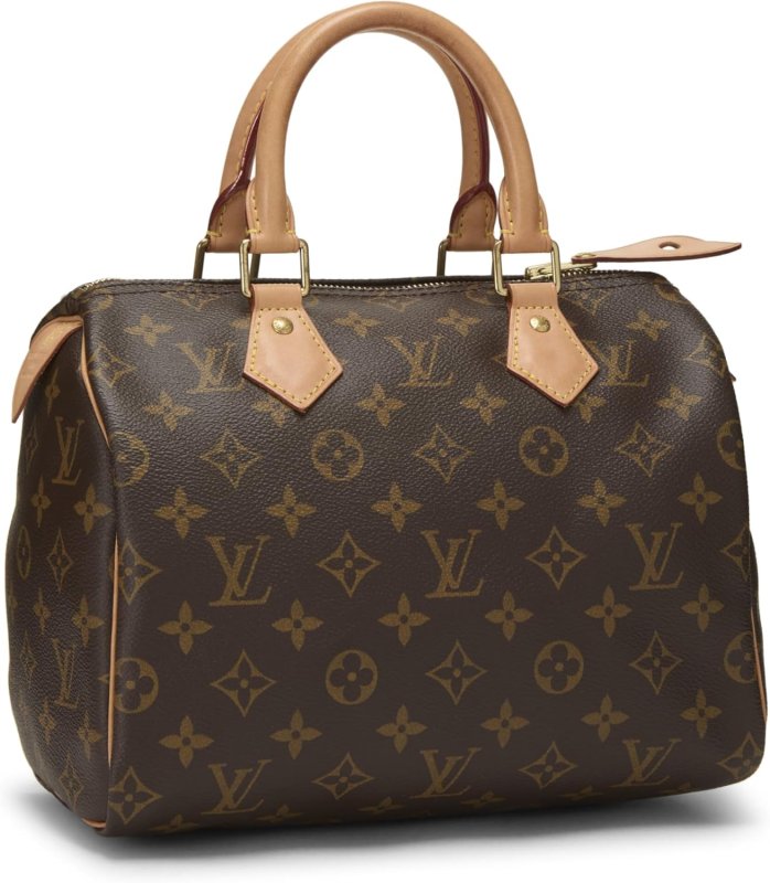 LOUIS VUITTON PRE-LOVED MONOGRAM CANVAS SPEEDY 25, BROWN