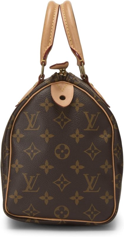 LOUIS VUITTON PRE-LOVED MONOGRAM CANVAS SPEEDY 25, BROWN