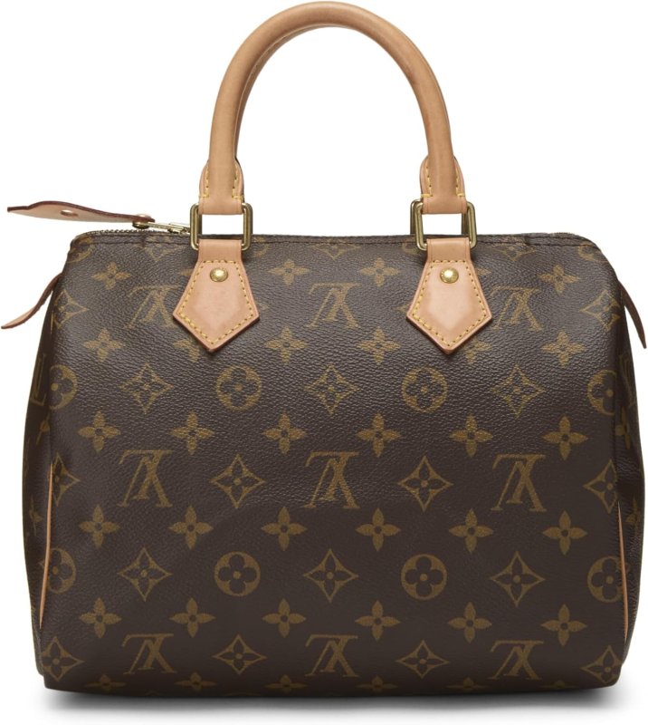 LOUIS VUITTON PRE-LOVED MONOGRAM CANVAS SPEEDY 25, BROWN