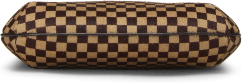 LOUIS VUITTON PRE-LOVED BROWN DAMIER SAUVAGE TIGER POCHETTE, BROWN