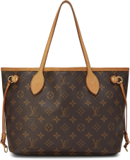 LOUIS VUITTON PRE-LOVED MONOGRAM CANVAS NEVERFULL PM, BROWN
