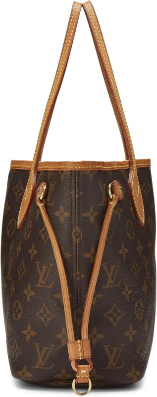LOUIS VUITTON PRE-LOVED MONOGRAM CANVAS NEVERFULL PM, BROWN