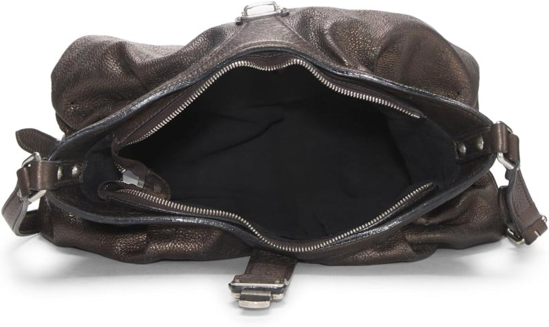 LOUIS VUITTON, PRE-LOVED BRONZE MONOGRAM LEATHER MAHINA EXTRA SMALL, BROWN ROLL OVER IMAGE TO ZOOM IN LOUIS VUITTON PRE-LOVED BRONZE MONOGRAM LEATHER MAHINA EXTRA SMALL, BROWN