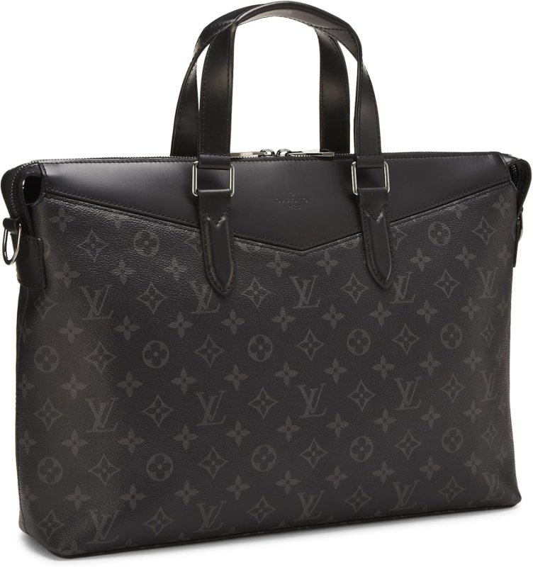 LOUIS VUITTON PRE-LOVED MONOGRAM ECLIPSE EXPLORER, BLACK