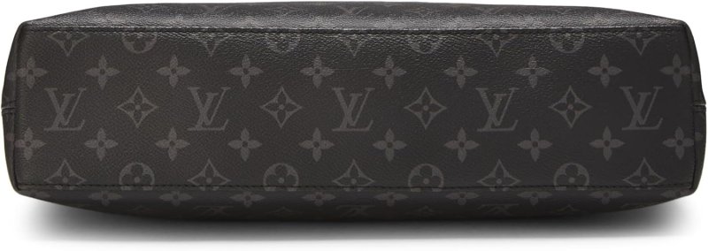 LOUIS VUITTON PRE-LOVED MONOGRAM ECLIPSE EXPLORER, BLACK