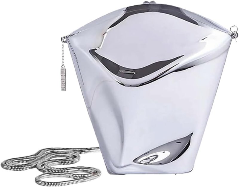 KATE BARTON MIRROR MOLDED BAG