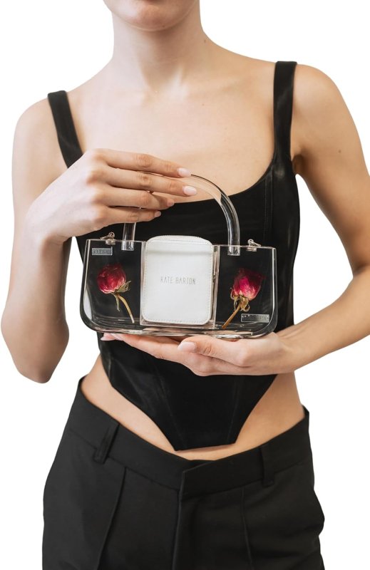 KATE BARTON FLOATING ROSE BAG
