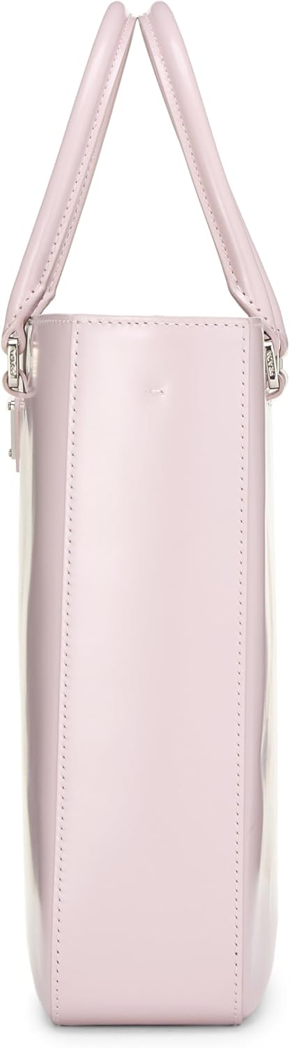 PRADA PRE-LOVED PINK CALFSKIN HANDBAG MEDIUM, PINK