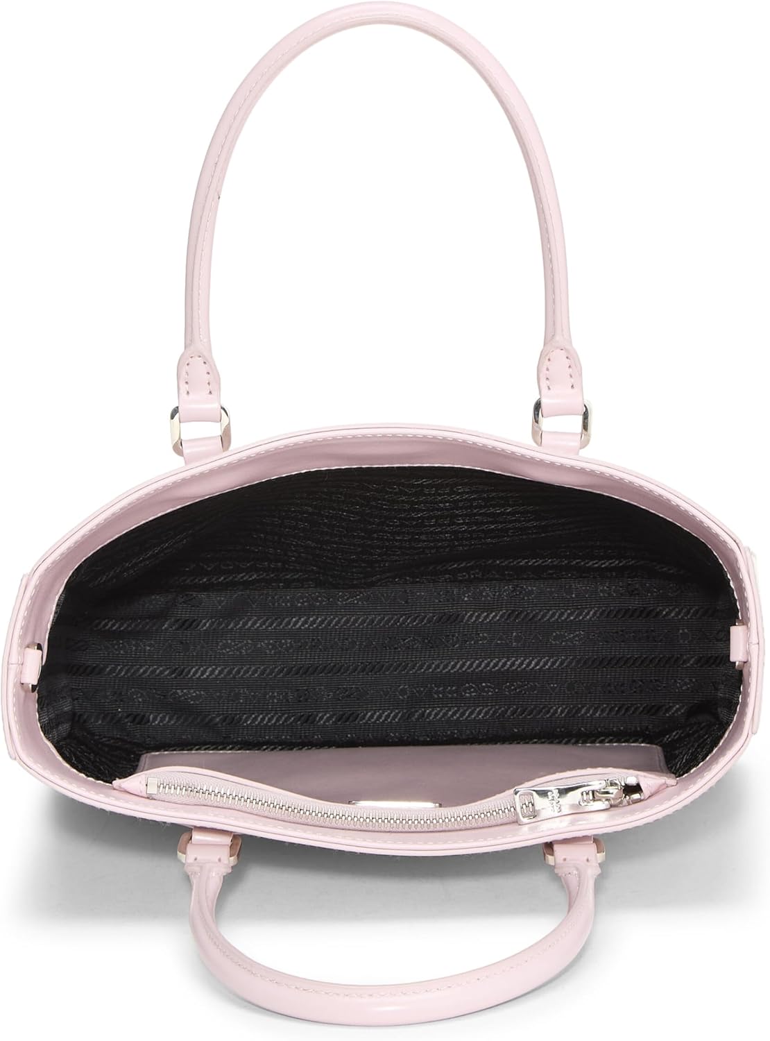 PRADA PRE-LOVED PINK CALFSKIN HANDBAG MEDIUM, PINK