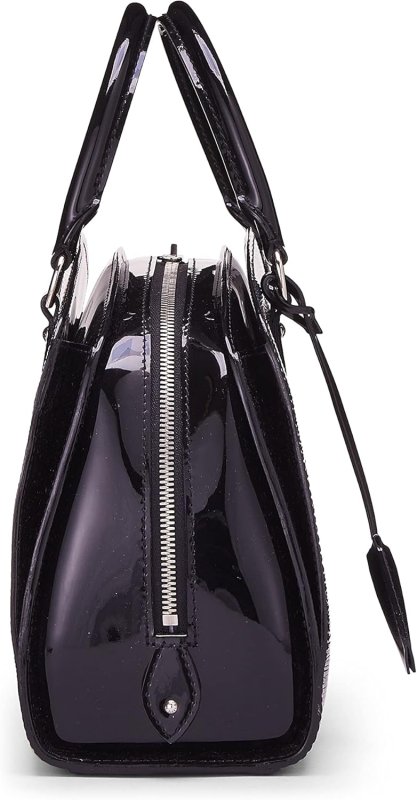 LOUIS VUITTON PRE-LOVED BLACK ELECTRIC EPI PONT-NEUF PM, BLACK