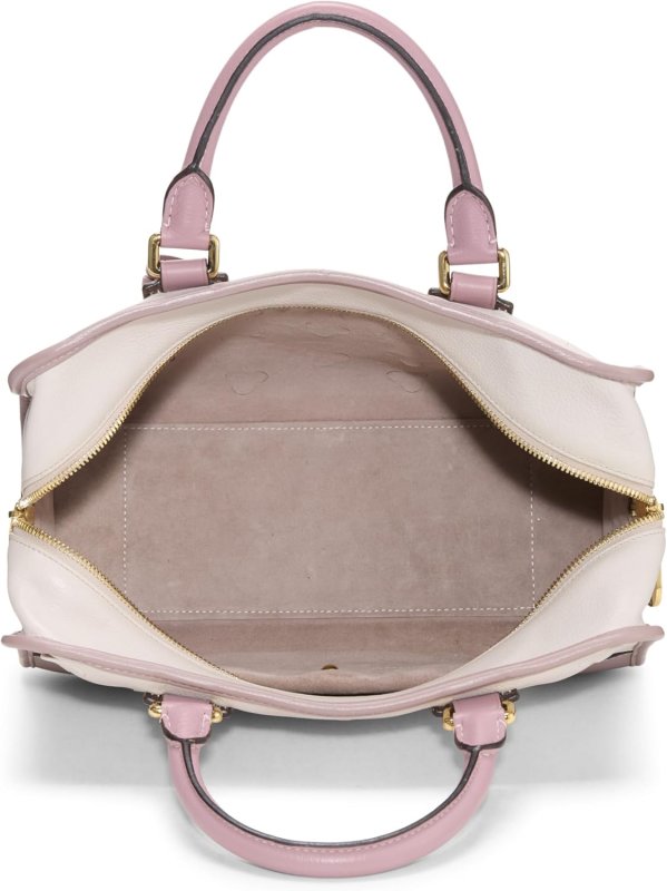 LOEWE PRE-LOVED PINK LEATHER AMAZONA 28, PINK