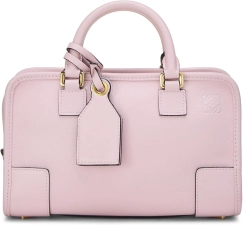 LOEWE PRE-LOVED PINK CALFSKIN LEATHER AMAZONA 23, PINK