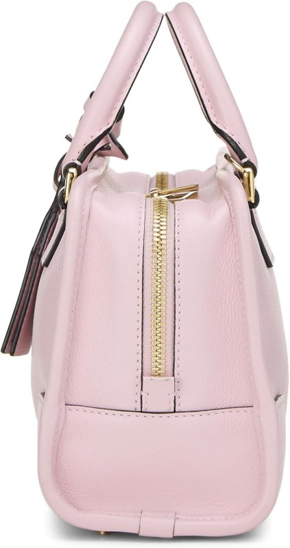 LOEWE PRE-LOVED PINK CALFSKIN LEATHER AMAZONA 23, PINK