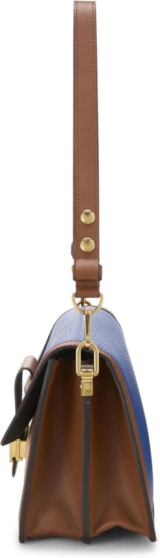 LOUIS VUITTON PRE-LOVED MULTICOLOR TAURILLON DAUPHINE MM, BLUE