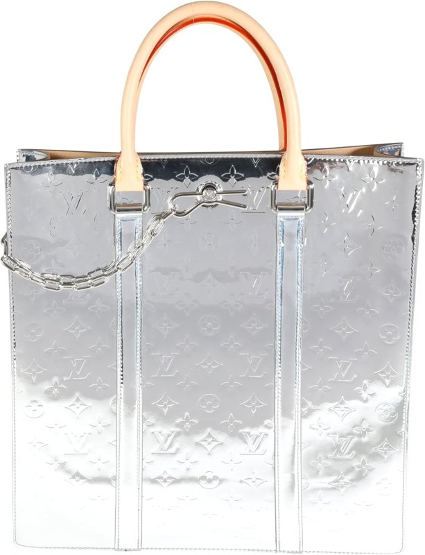 LOUIS VUITTON PRE-LOVED LIMITED EDITION MONOGRAM MIRROR COATED MIROIR SAC PLAT