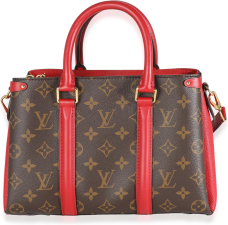 LOUIS VUITTON PRE-LOVED CHERRY MONOGRAM CANVAS SOUFFLOT BB