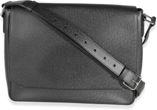 LOUIS VUITTON PRE-LOVED ARDOISE TAIGA ROMAN MM