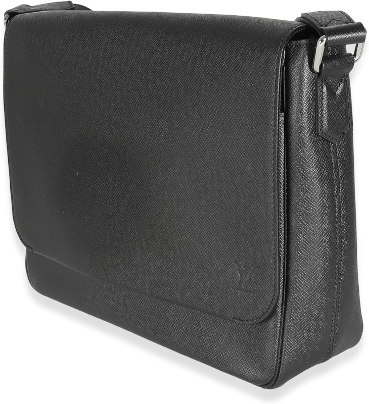 LOUIS VUITTON PRE-LOVED ARDOISE TAIGA ROMAN MM