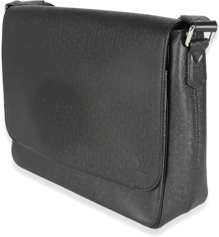 LOUIS VUITTON PRE-LOVED ARDOISE TAIGA ROMAN MM