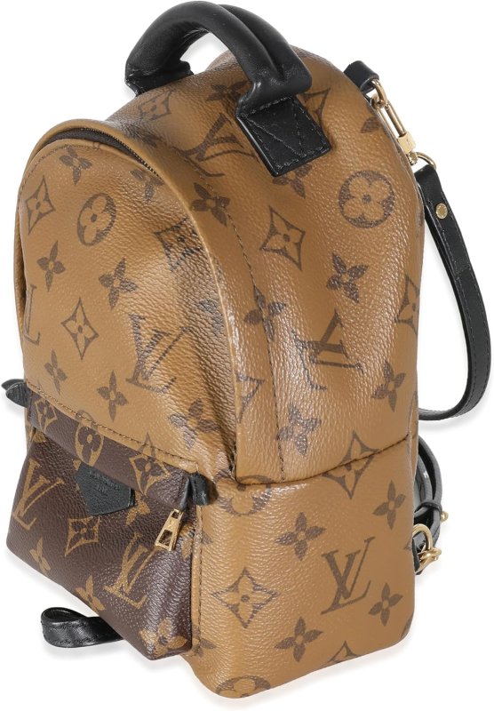 LOUIS VUITTON PRE-LOVED REVERSE MONOGRAM CANVAS MINI PALM SPRINGS