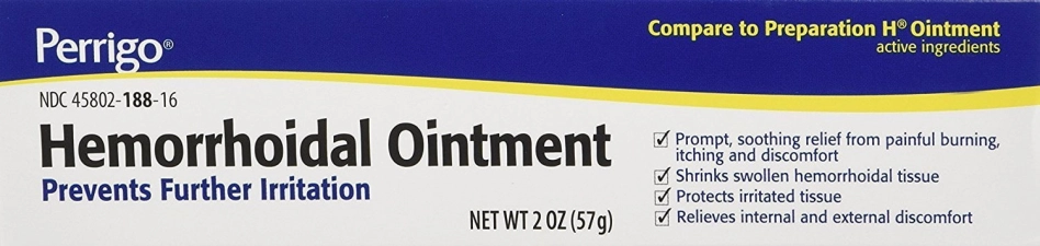PREPARATION H HEMORRHOIDAL OINTMENT - 2 OZ - IRRITATION PREVENTION