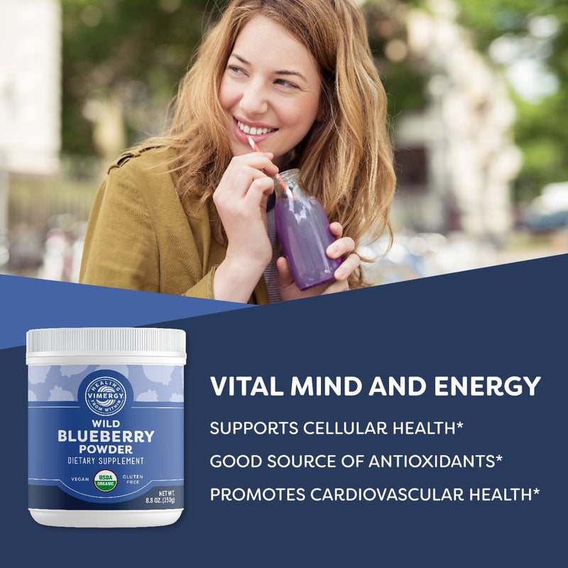 ORGANIC WILD BLUEBERRY POWDER