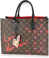 LOUIS VUITTON PRE-LOVED FALL IN LOVE MONOGRAM CANVAS ONTHEGO MM