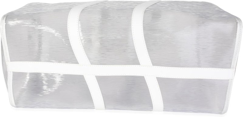 LOUIS VUITTON PRE-LOVED CLEAR EPI PVC WAVY KEEPALL BANDOULIèRE 50