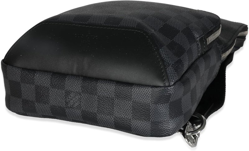 LOUIS VUITTON PRE-LOVED DAMIER GRAPHITE CANVAS AVENUE SLING BAG