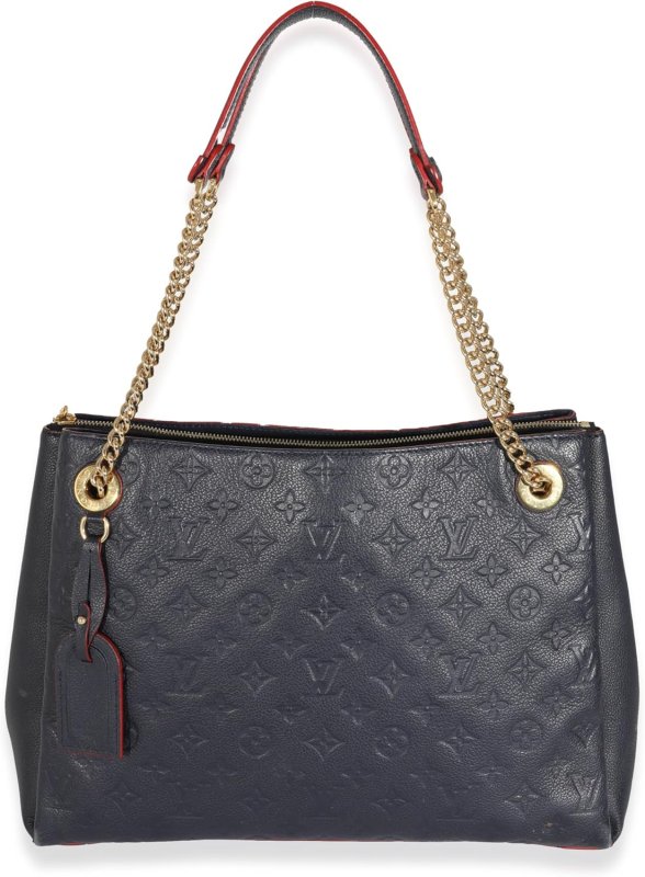 LOUIS VUITTON PRE-LOVED EMPREINTE MARINE ROUGE SURENE MM