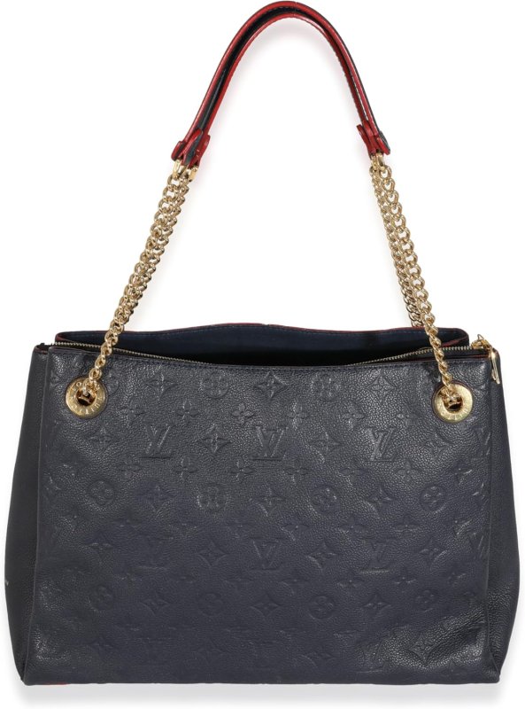 LOUIS VUITTON PRE-LOVED EMPREINTE MARINE ROUGE SURENE MM